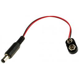 Connecteur De Pression Pile 9V Cable 15Cm