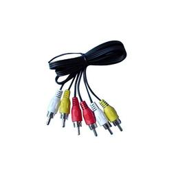RCA Cable 1.5M 3 Connecteurs
