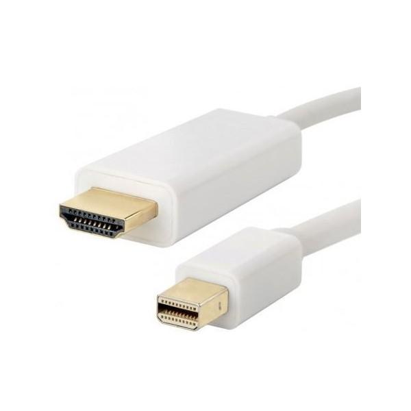 MiniDisplayPort Cable To HDMI 1.5m M M
