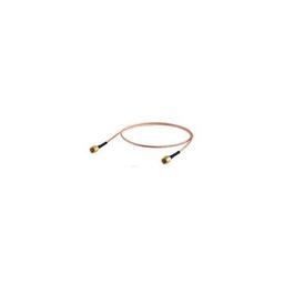 Coaxial 2M, MIL-DTL-17, Double Tresse, RG-142, 18 AWG, 50 Ohm,SMA Male Droit SMA Male Coudé M17 60-RG142