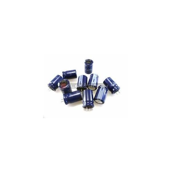 Condensateur SD1C228M10020PA 2200uF 16V 10x20mm Électrolytique