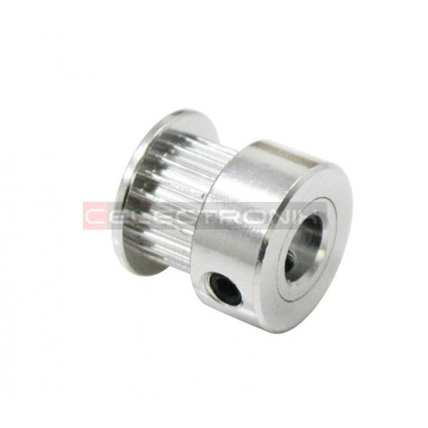 Courroie Poulie Crantée 6mm En Aluminium 16 Dents , Pas De 5mm, Alésage 5mm Pour Imprimante 3d, GT2-16-5