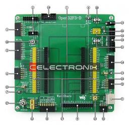 Waveshare Open32F3-D Standard, STM32F3 Development Board