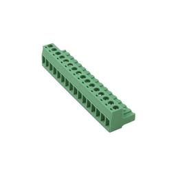 Bornier Enfichable Femelle 16P X 5.08mm Coudé