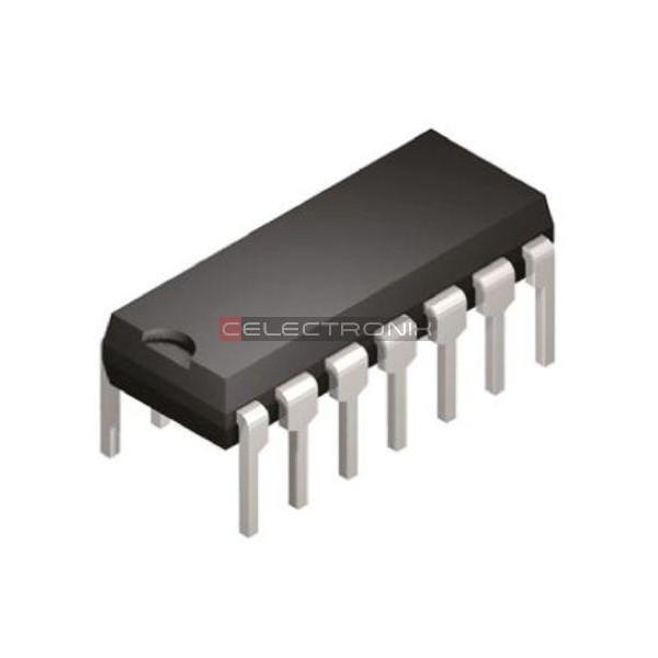 Circuit Intégré, Port XNOR, 2 Entrées, 6.8mA, 3-18V, DIP-14