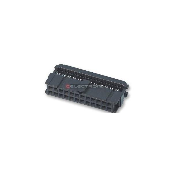 Connecteur IDC HE10-24 F 24P A Sertir Sur Nappe