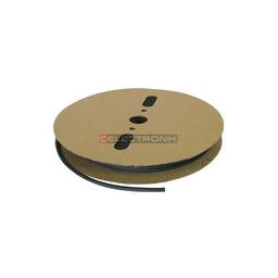 Thermoretractable Gaine Noire Ø6.4mm 2mm 600V 125°C