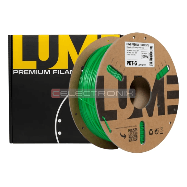 Filament Premium PETG 1.75mm CLAIR 1kg