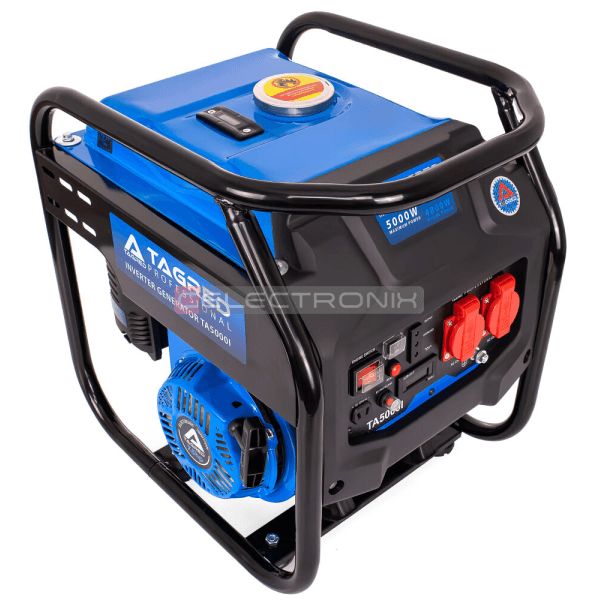 Groupe Électrogène INVERTER Bobinage Cuivre 5000W 230V 7.5CV