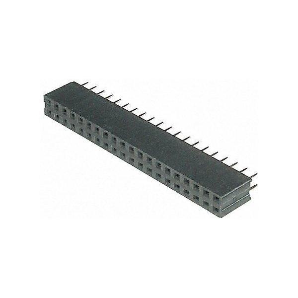 Connecteur SIL F Double 2*25P Au Pas De 2.54mm