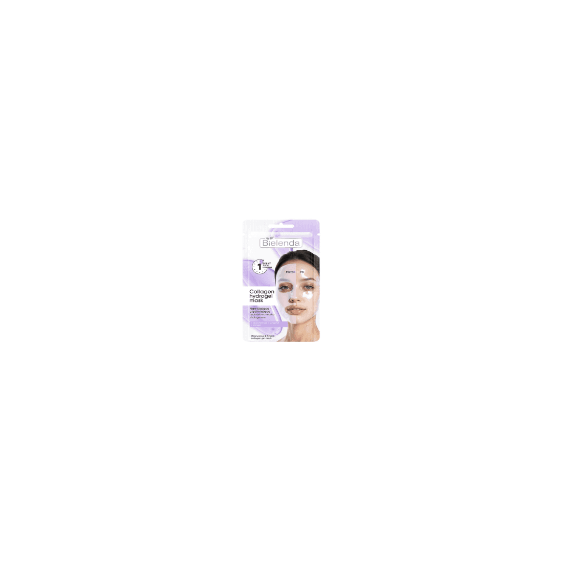 BIELENDA COLLAGEN HYDROGEL MASK HYDRATANT & RAFFERMISSANT