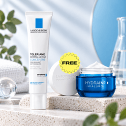 La Roche-Posay TOLERIANE ROSALIAC AR CONCENTRÉ + DERMEDIC HYDRAIN3 HIALURO