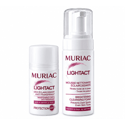 MURIAC LIGHTACT MOUSSE NETTOYANTE ÉCLAIRCISSANTE + DÉODORANT ÉCLAIRCISSANT