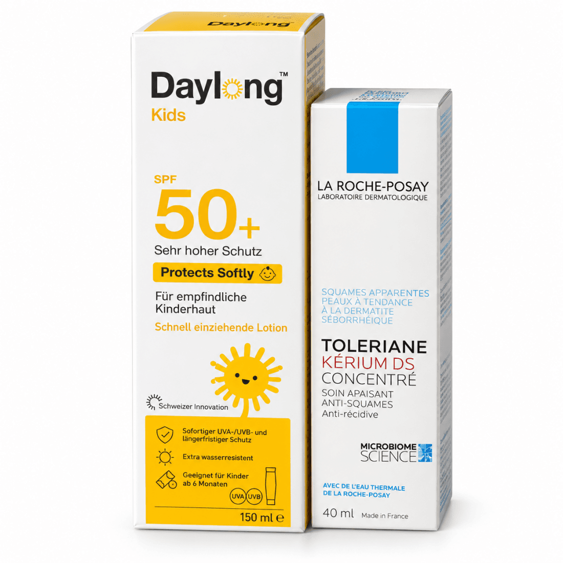 La Roche-Posay COQUETTE TOLERIANE KERIUM DS CONCENTRÉ + DAYLONG KIDS SPF50+