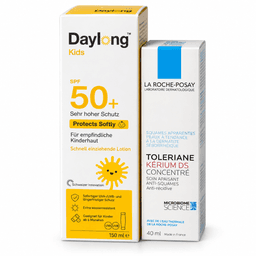 La Roche-Posay COQUETTE TOLERIANE KERIUM DS CONCENTRÉ + DAYLONG KIDS SPF50+