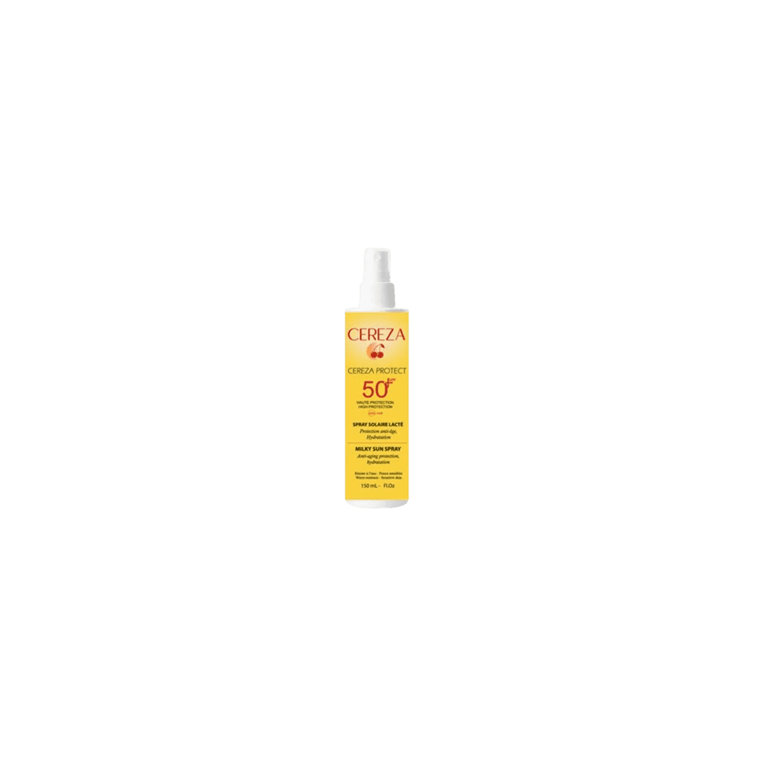 CEREZA PROTECT SPRAY SOLAIRE LACTÉ 2-EN-1 SPF50+