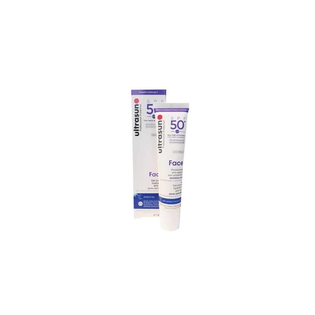 ULTRASUN ECRAN FACE ANTI-AGE SPF50+
