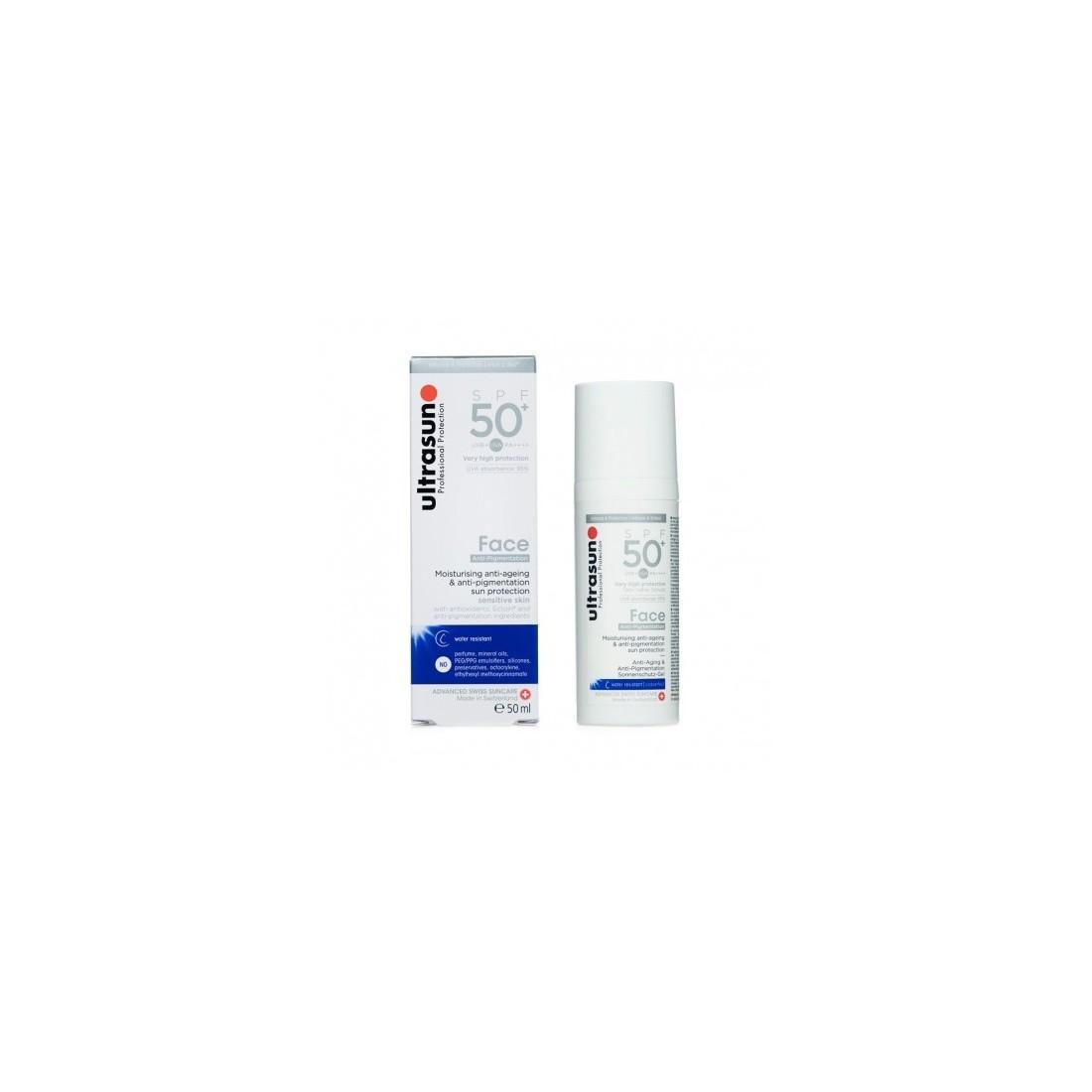ULTRASUN ECRAN FACE SPF50+ ANTI-PIGMENTATION