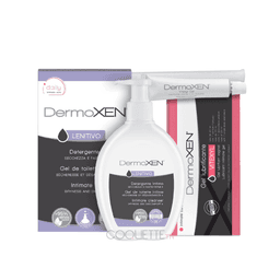 DermoXEN GEL DE TOILETTE INTIME LENITIVO + GEL LUBRIFIANT VAGINAL VITEXYL