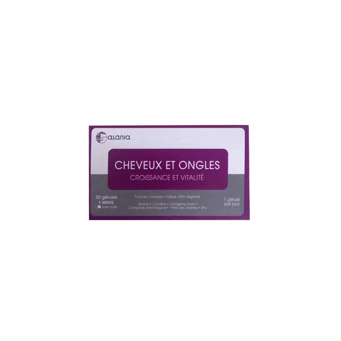 ALANIA CHEVEUX ONGLES CROISSANCE VITALITE BT 30