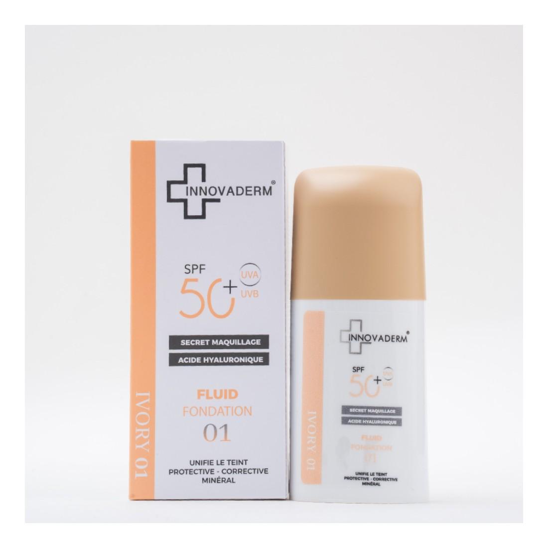 INNOVADERM 50+ FOND DE TEINT IVORY