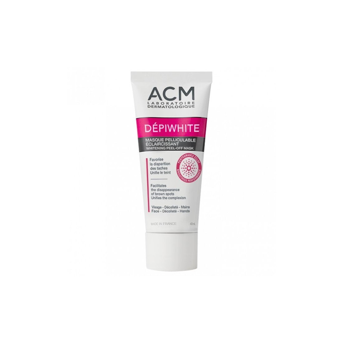 ACM DEPIWHITE MASQUE PELLICULABLE ECLAIRCISSANT