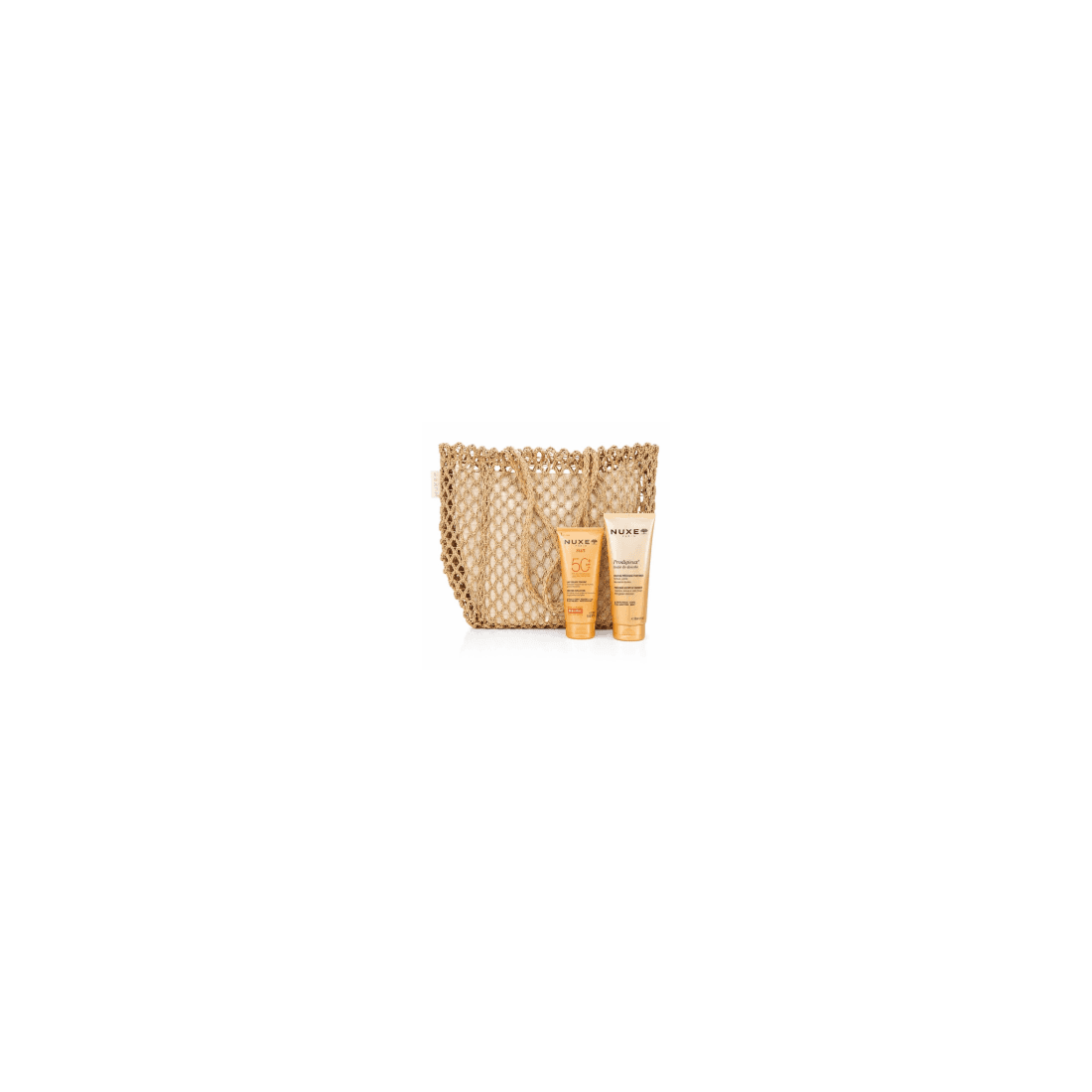 Nuxe LAIT SOLAIRE FONDANT SPF50+ +HUILE DE DOUCHE 200ML +SAC DE PLAGE