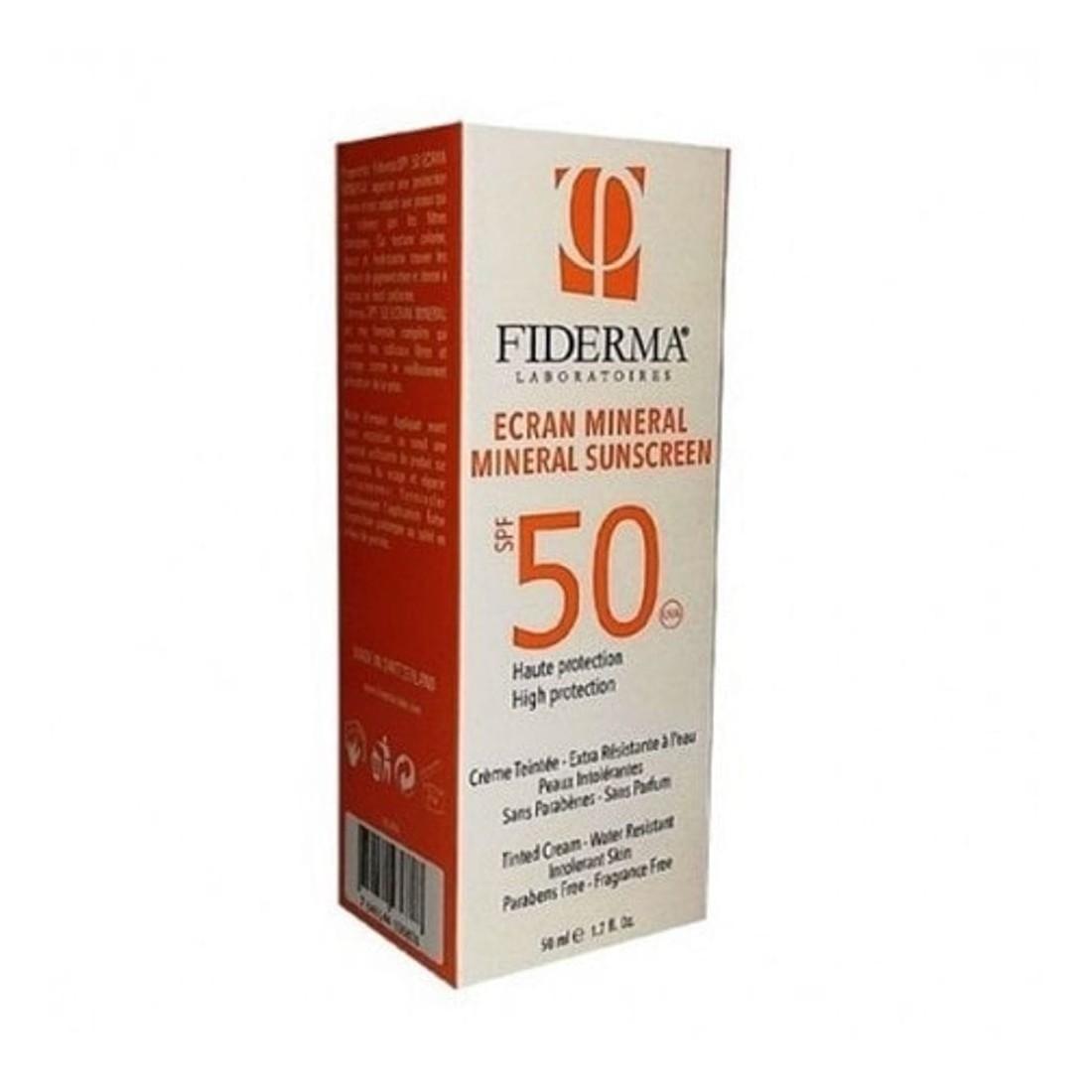 FIDERMA ECRAN MINERAL SPF50
