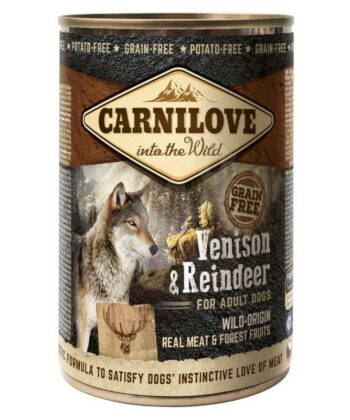 CARNILOVE VENISON & REINE 400gr