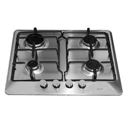 ELLETI Plaque 30220 4 FEUX 60 CM INOX
