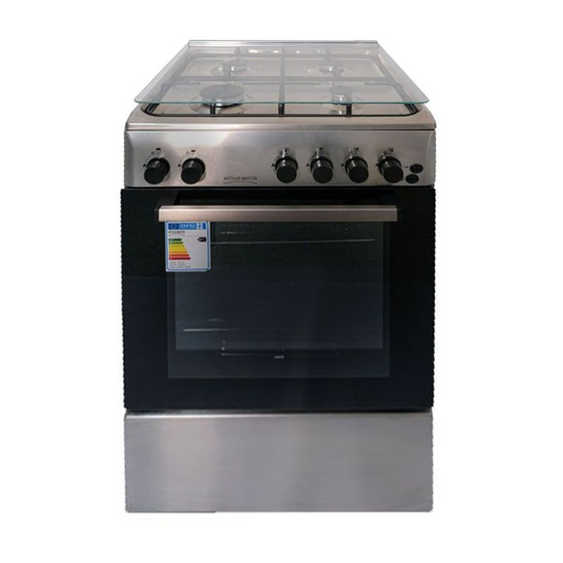 CUISINIÈRE À GAZ ARTHUR MARTIN AMG60IX 60CM 4 FEUX INOX