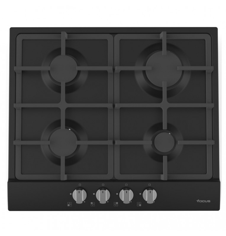 Focus de cuisson encastrable f408b 4 feux 60 cm