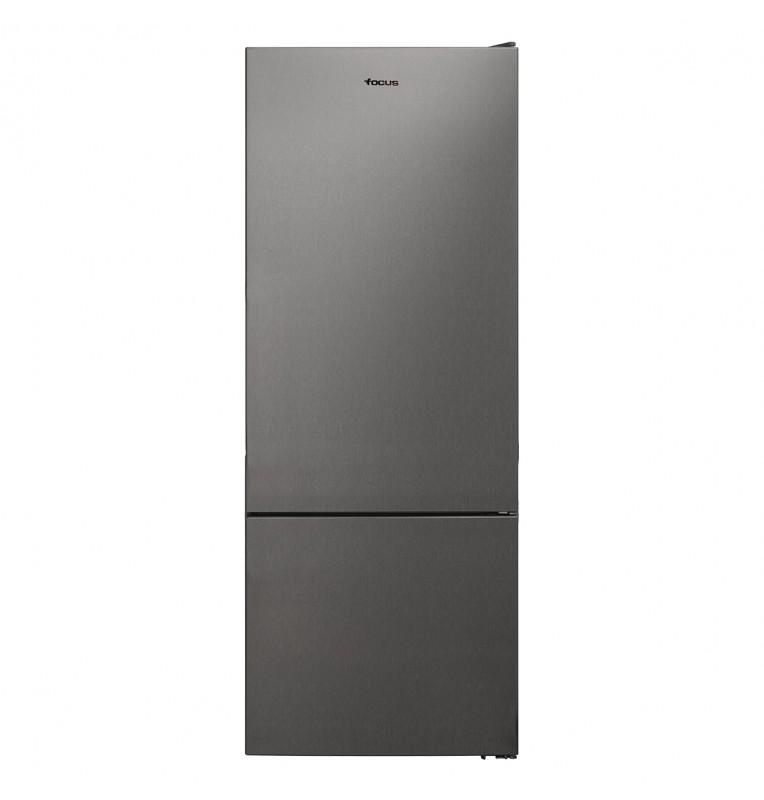 Focus Refigerateur no frost combine 453 litres inox