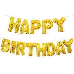 BIRTHDAY" En Lettres
