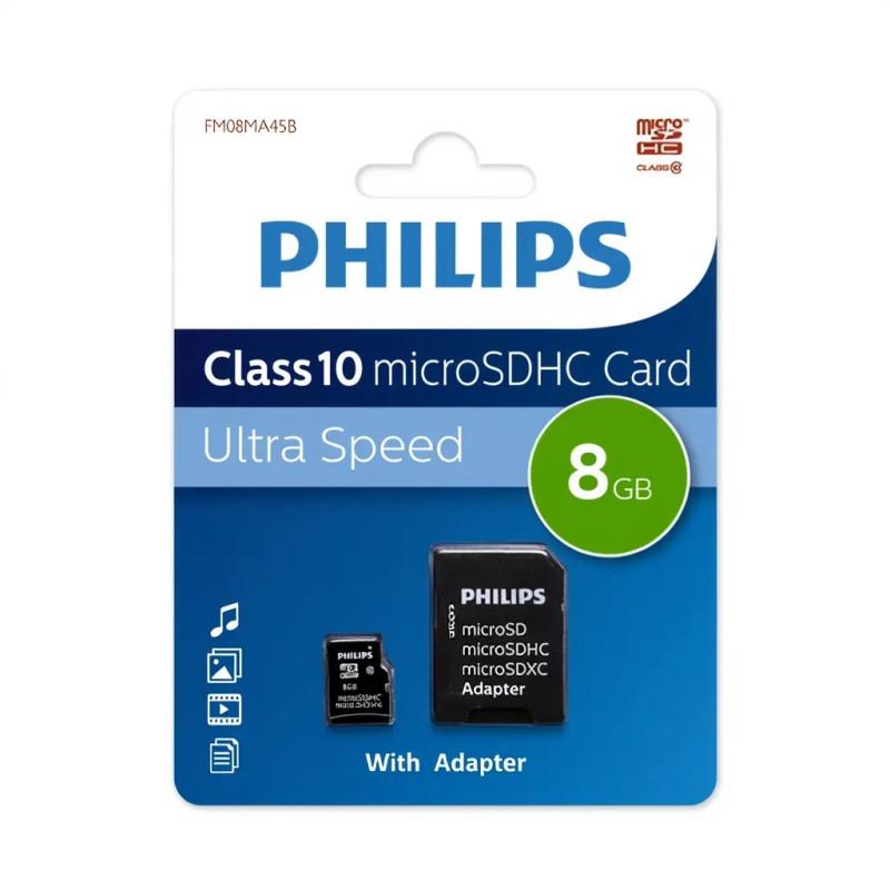 Philips Carte Mémoire Class 10