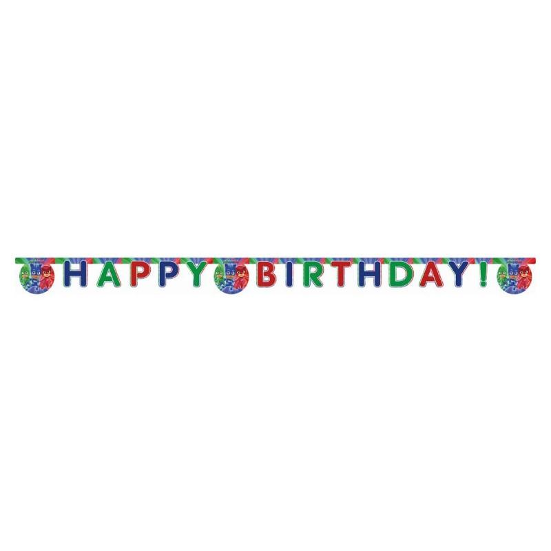 BANNIERE HAPPY BIRTHDAY PJ