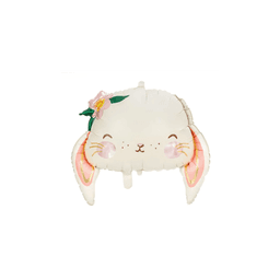 BALLON FOIL LAPIN 65X55CM