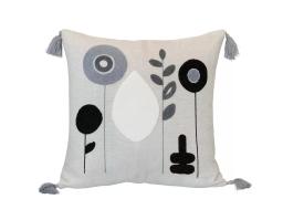 Graphique Coussin à Pompons