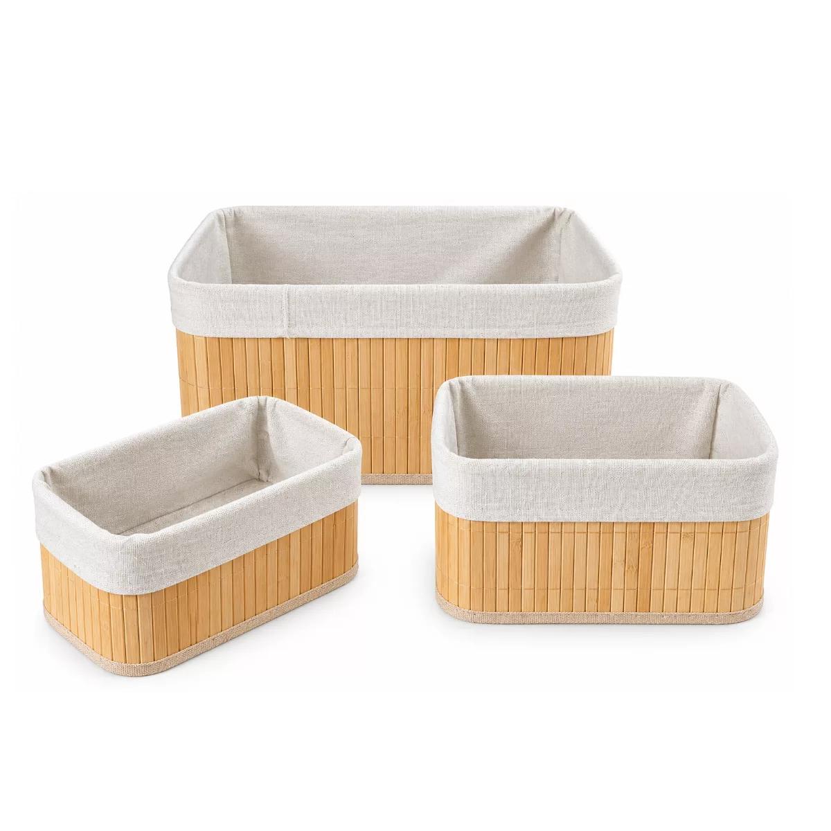 Bambou avec Doublure en Tissu