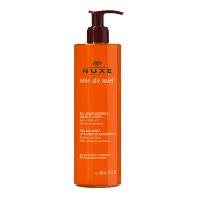 Nuxe Rêve de Miel Gel Lavant Surgras Visage Corps