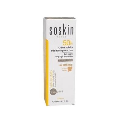 SOSKIN 02 Solaire Teintee Medium SPF50+