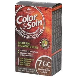 Chênes Color Soin Coloration Permanente Blond Doré Cuivré 7GC