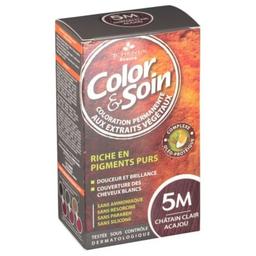 Chênes Color Soin Coloration Permanente Châtain Clair Acajou 5M