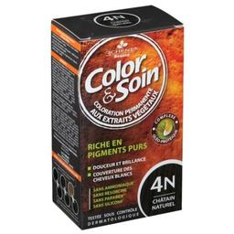 Chênes Color Soin Coloration Châtain Azuré 4N