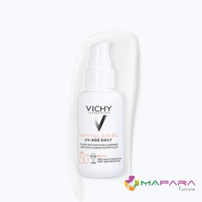 Vichy Capital Soleil Crème Solaire Visage UV Age Daily SPF50+