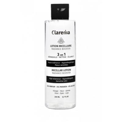 CLARENIA Eau Micellaire Radiance Booster 3 en1