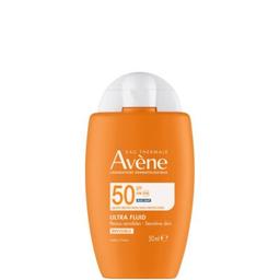 Avene Ultra Fluid SPF 50+ Peaux Sensibles Normales à Mixtes
