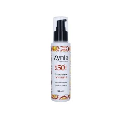 ZYNIA Ecran Solaire Invisible SPF50+