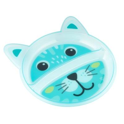 Canpol Assiette Divisée en Plastique HAPPY FACES 74 005