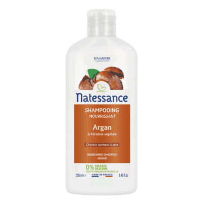 Natessance Shampoing Argan & Kératine Végétale